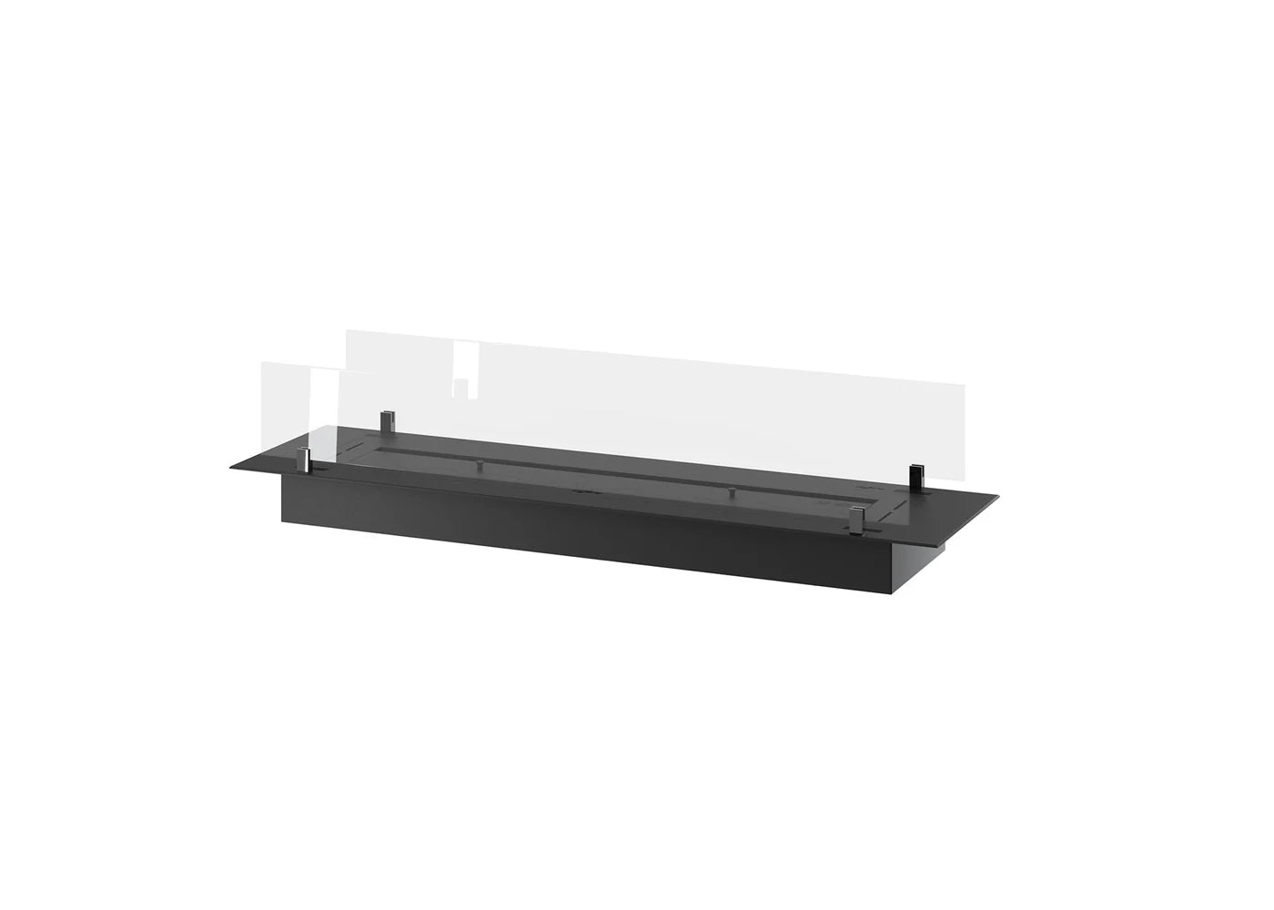 Insert Black Bio Ethanol Burner Insert 1200 mm