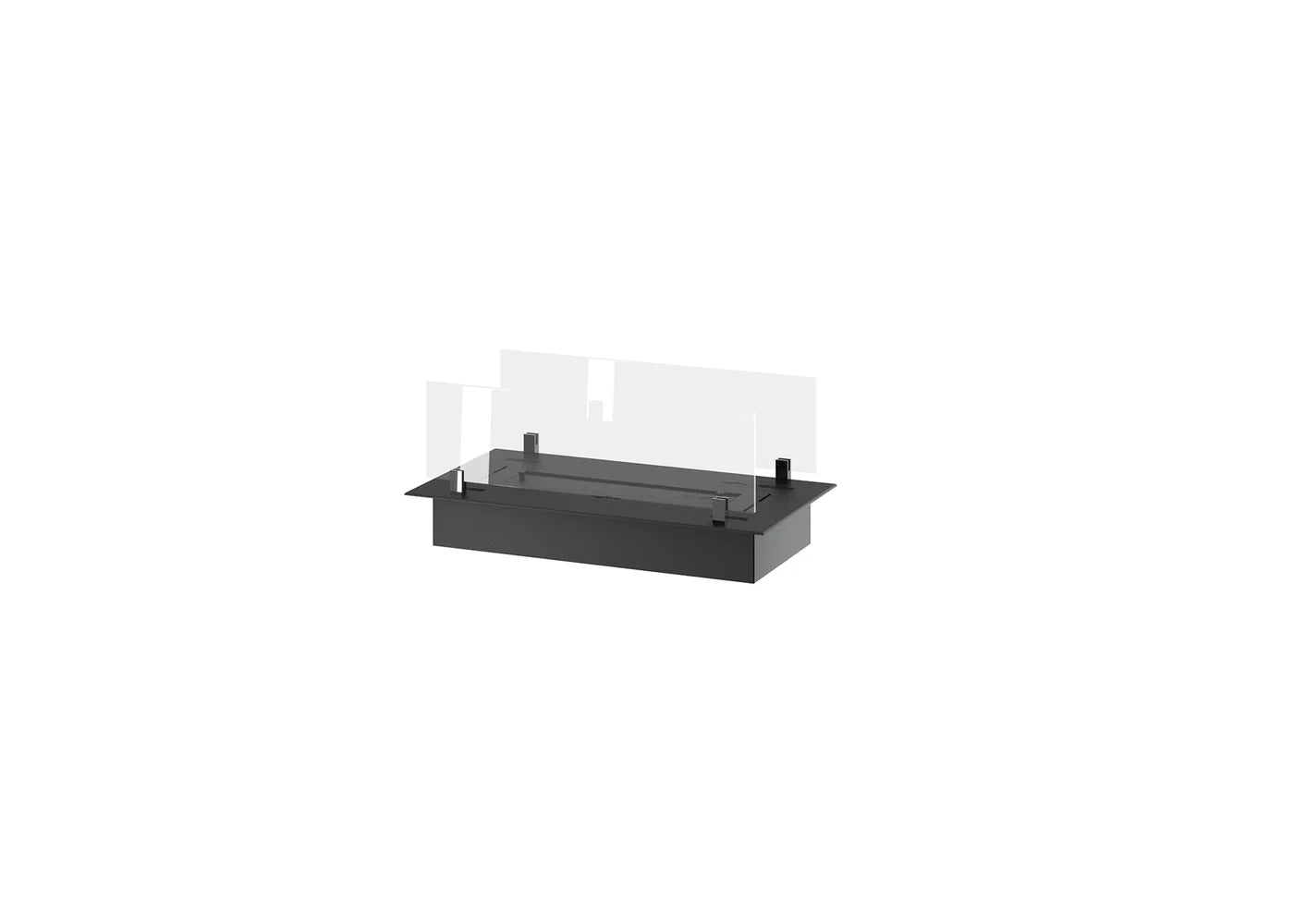 Insert Black Bio Ethanol Burner Insert 600 mm