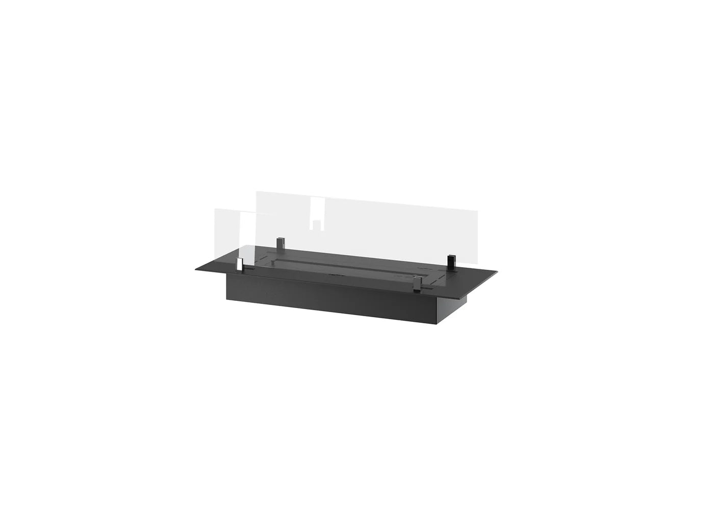 Insert Black Bio Ethanol Burner Insert 800 mm