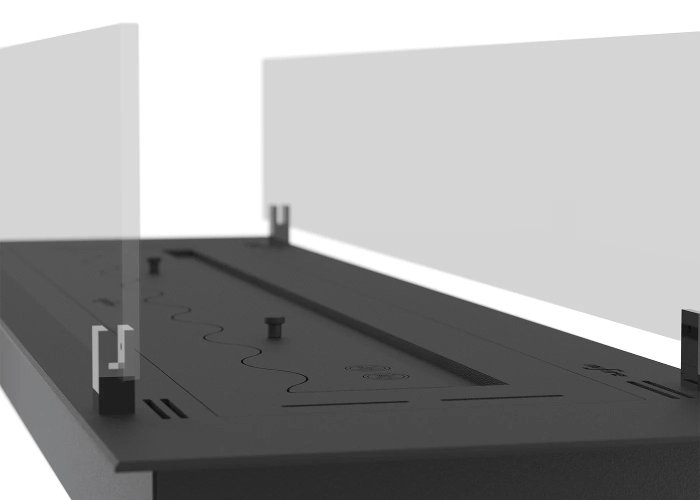 Image of Insert Black Bio Ethanol Burner Insert 800 mm