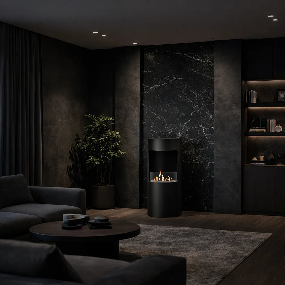 Lomanian Freestanding Fireplace H95 cm