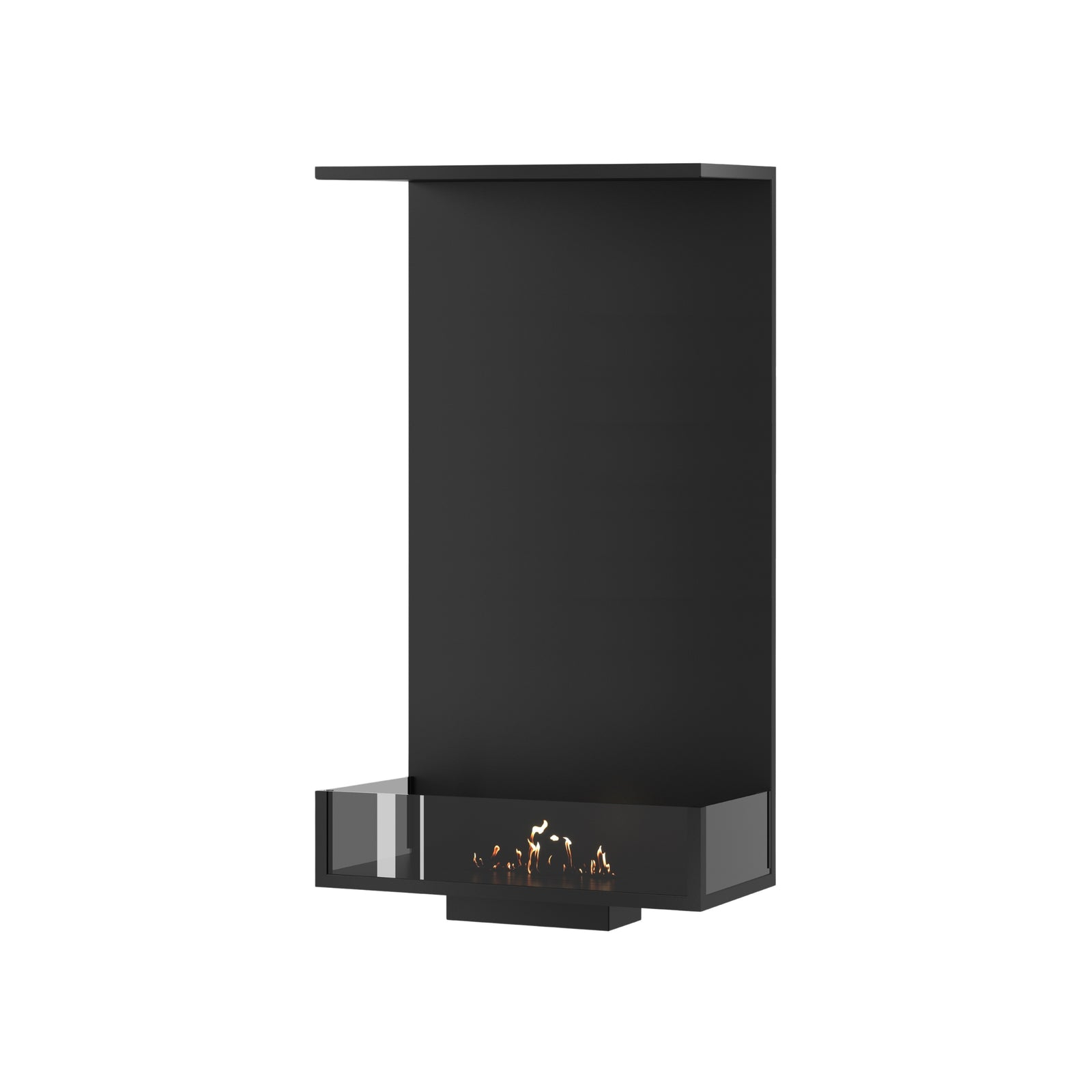 Made Roomdivider Vertical Built-in Fireplace 60 x 120 cm