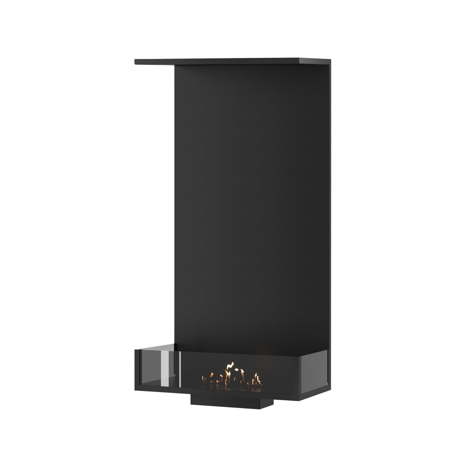 Made Roomdivider Vertical Built-in Fireplace 60 x 140 cm