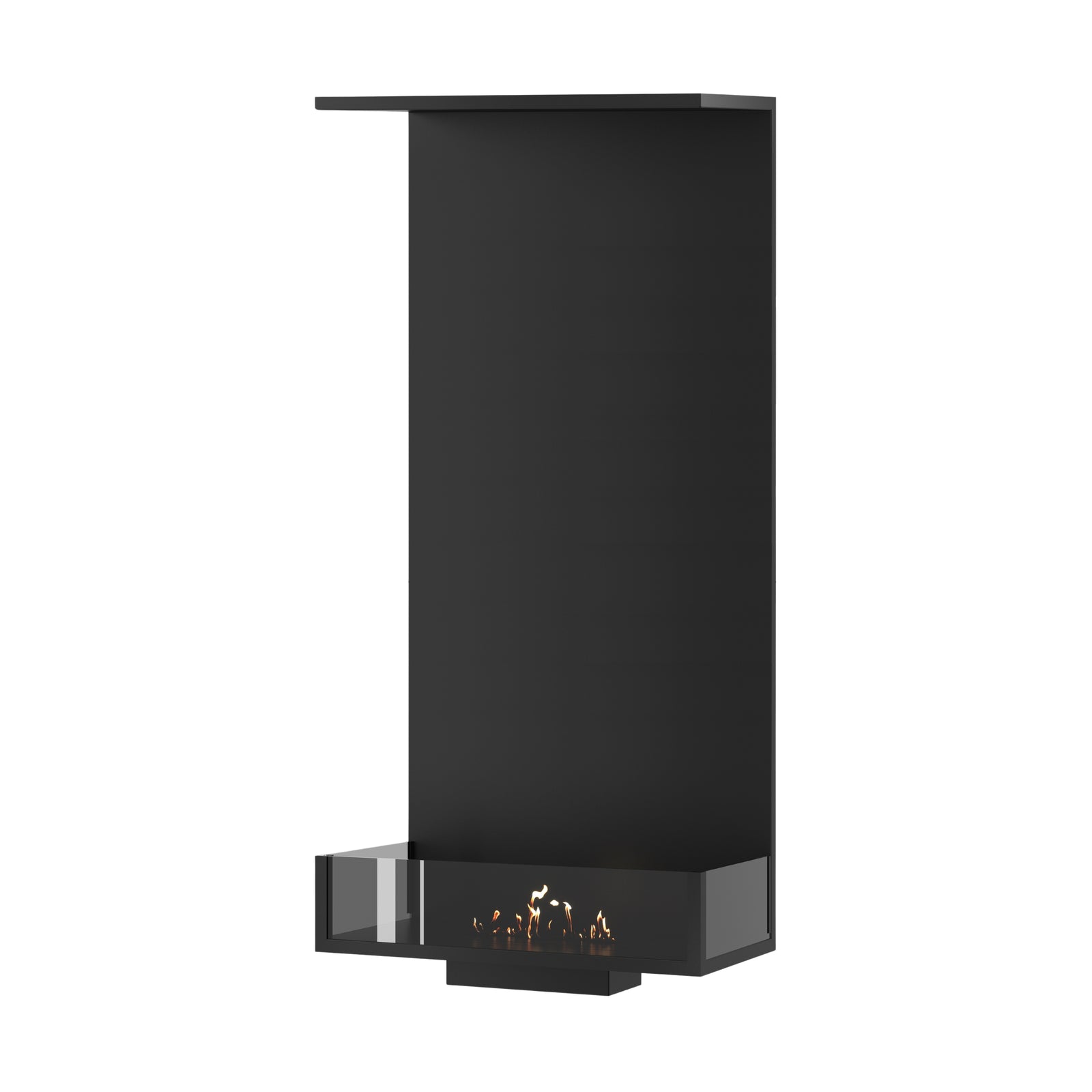 Made Roomdivider Vertical Built-in Fireplace 60 x 160 cm