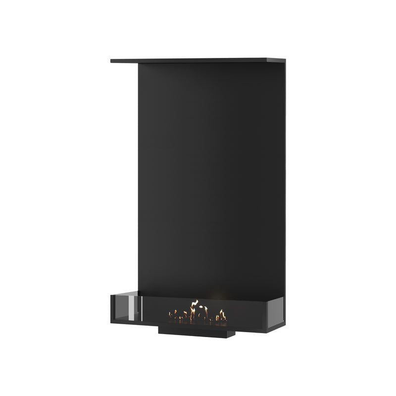 Made Roomdivider Vertical Built-in Fireplace 70 x 120 cm