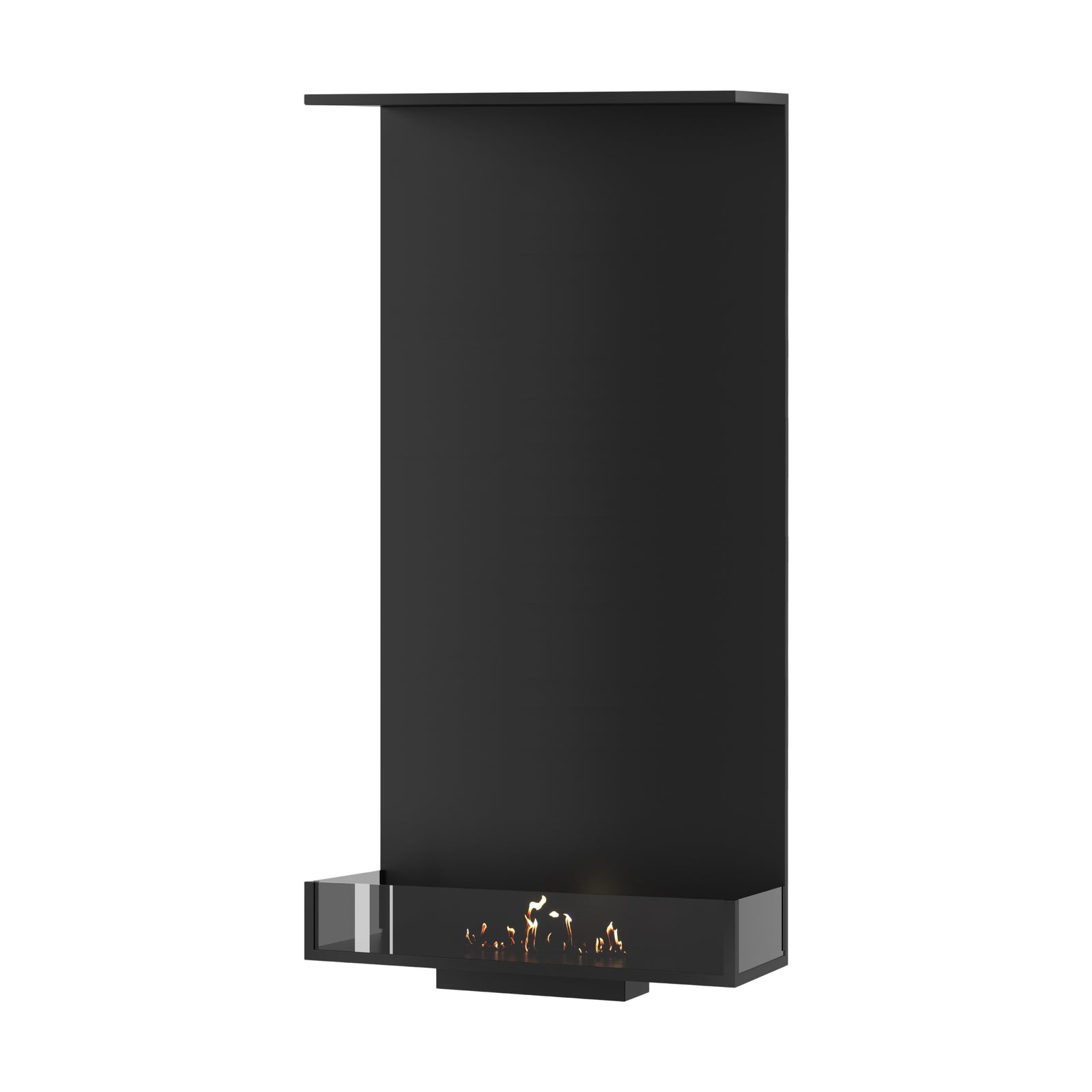 Made Roomdivider Vertical Built-in Fireplace 70 x 160 cm
