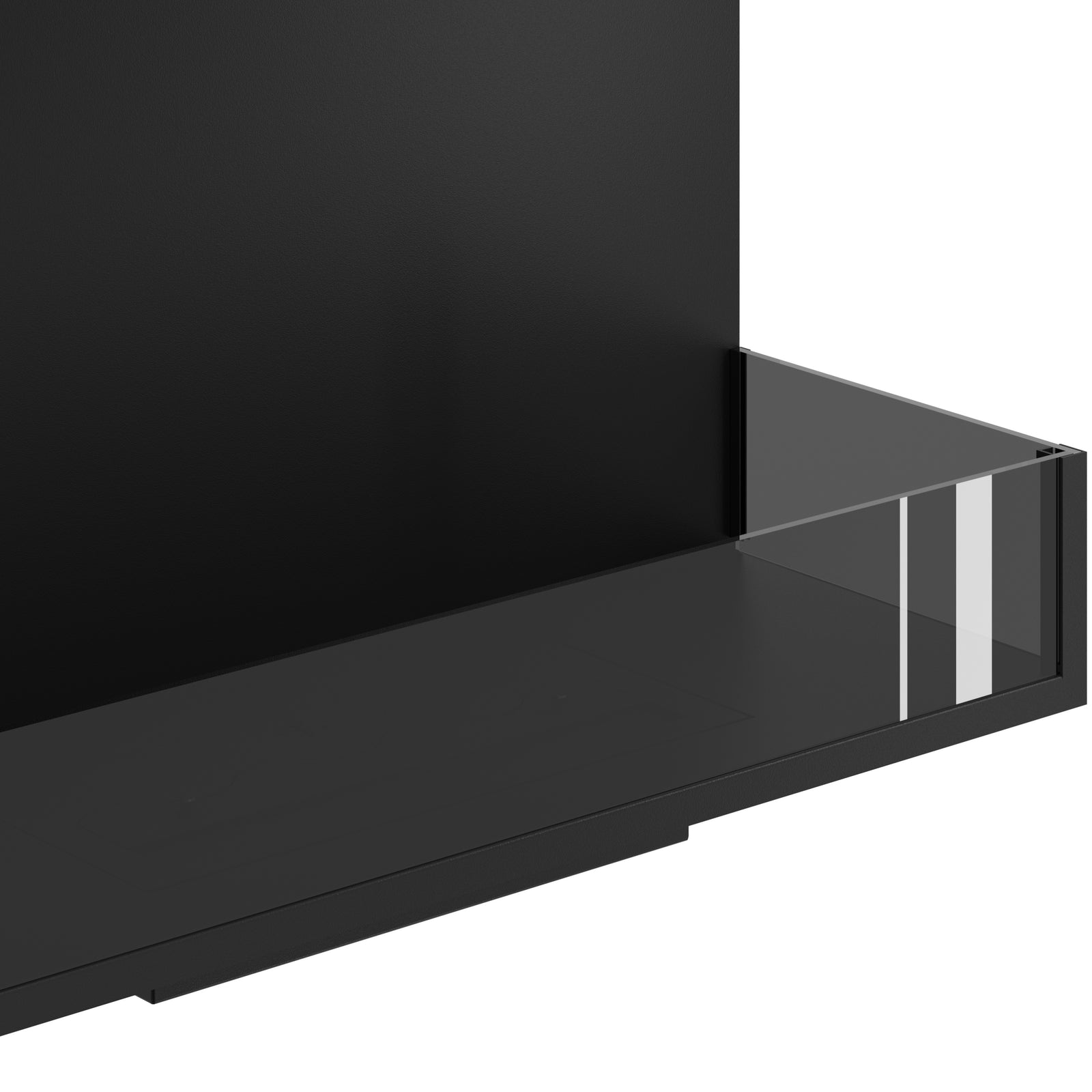 Made Roomdivider Vertical Built-in Fireplace 80 x 100 cm
