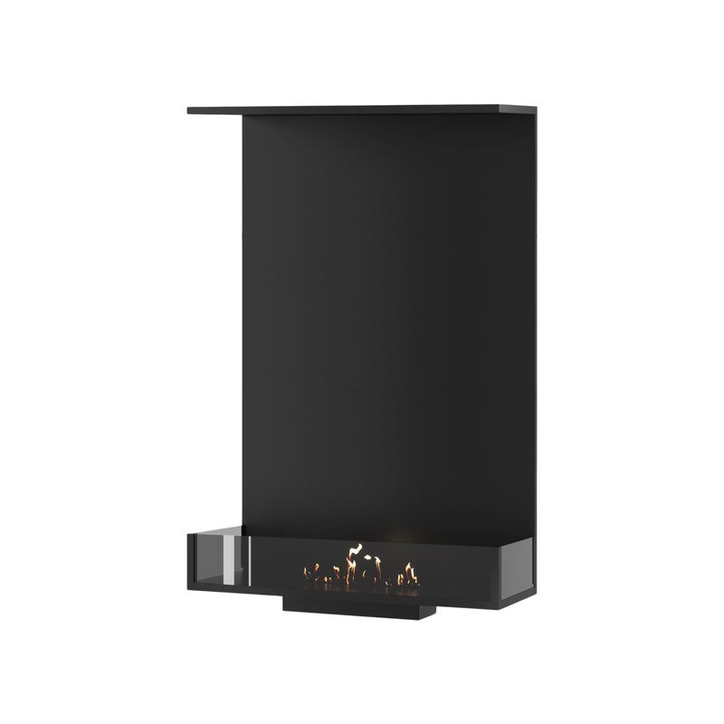 Made Roomdivider Vertical Built-in Fireplace 80 x 120 cm