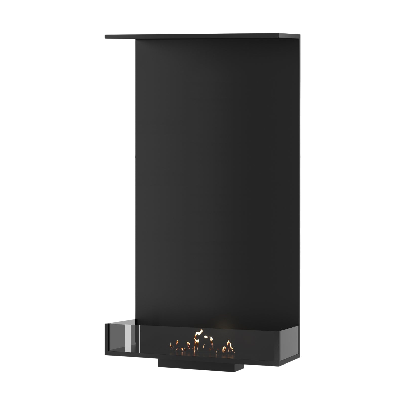 Made Roomdivider Vertical Built-in Fireplace 80 x 160 cm