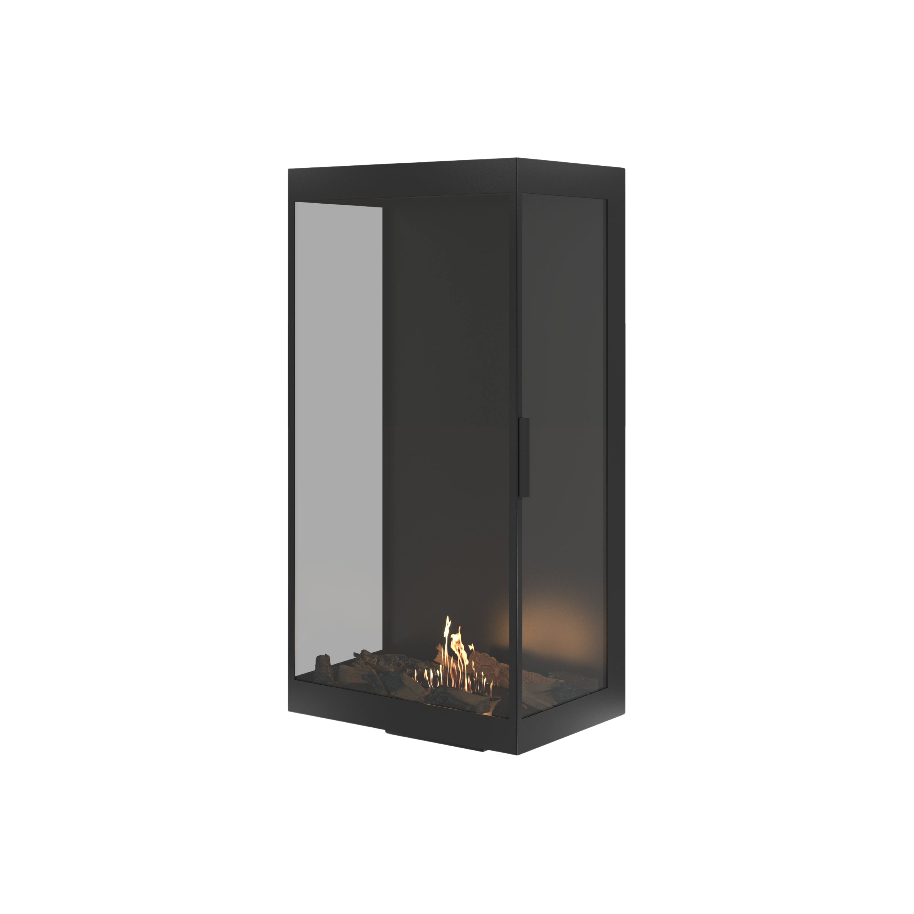 Image of Made Three-Sided Vertical Room Divider Full Glass 60 x 100 cm