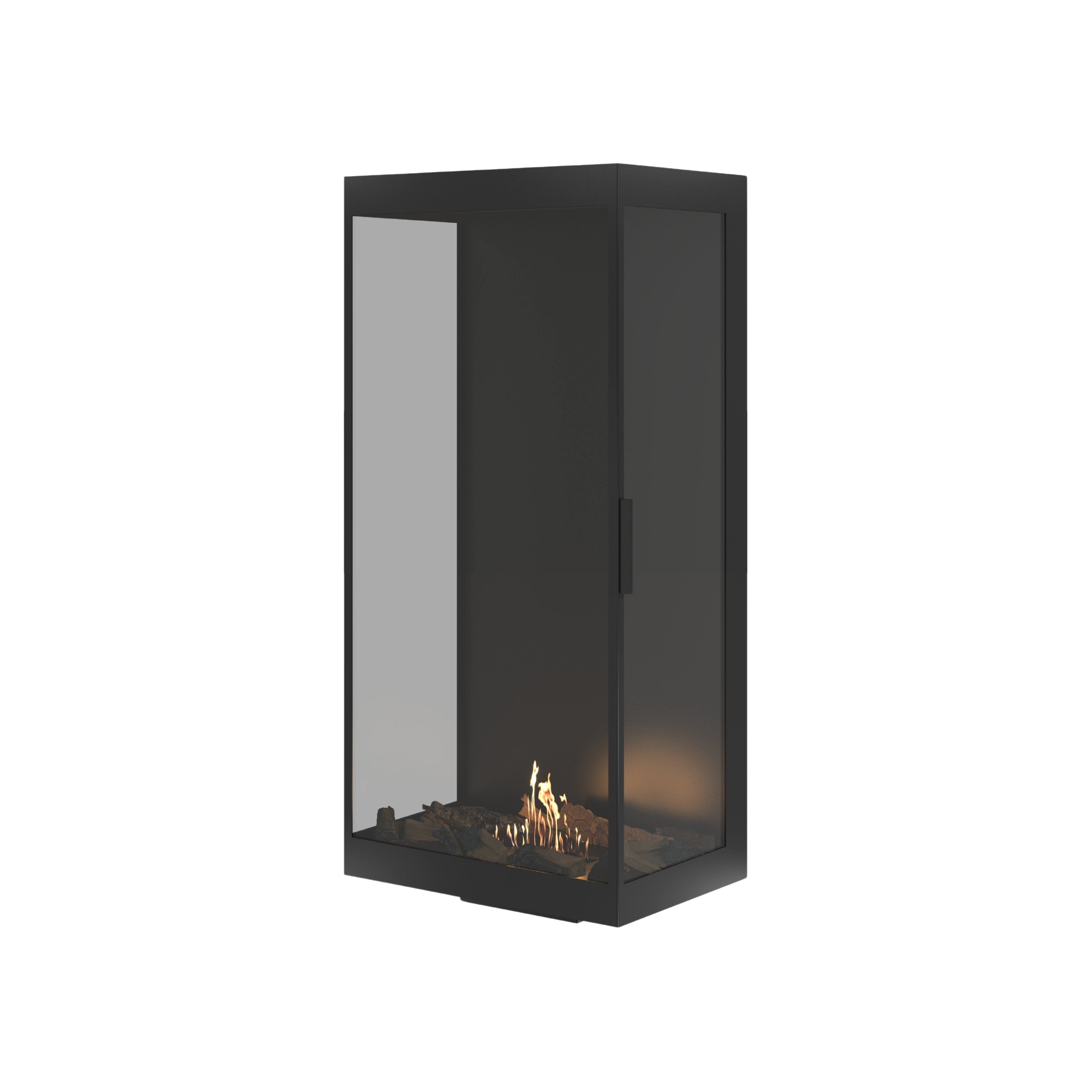Image of Made Three-Sided Vertical Room Divider Full Glass 60 x 120 cm