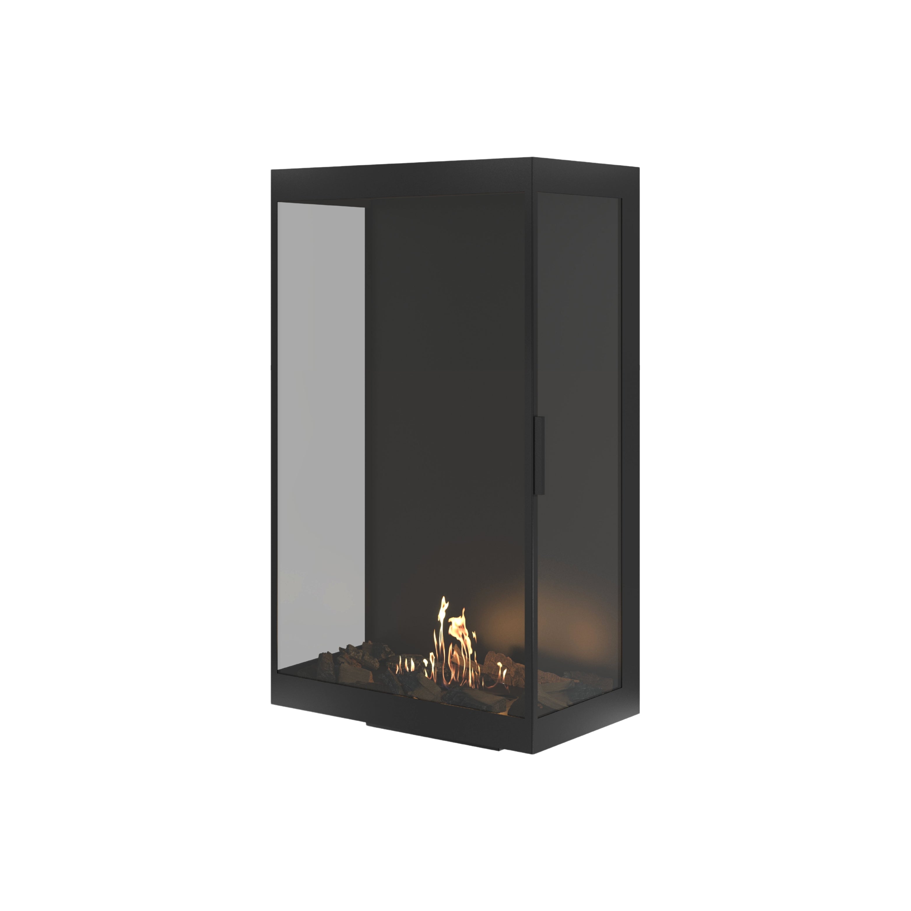 Image of Made Three-Sided Vertical Room Divider Full Glass 70 x 100 cm