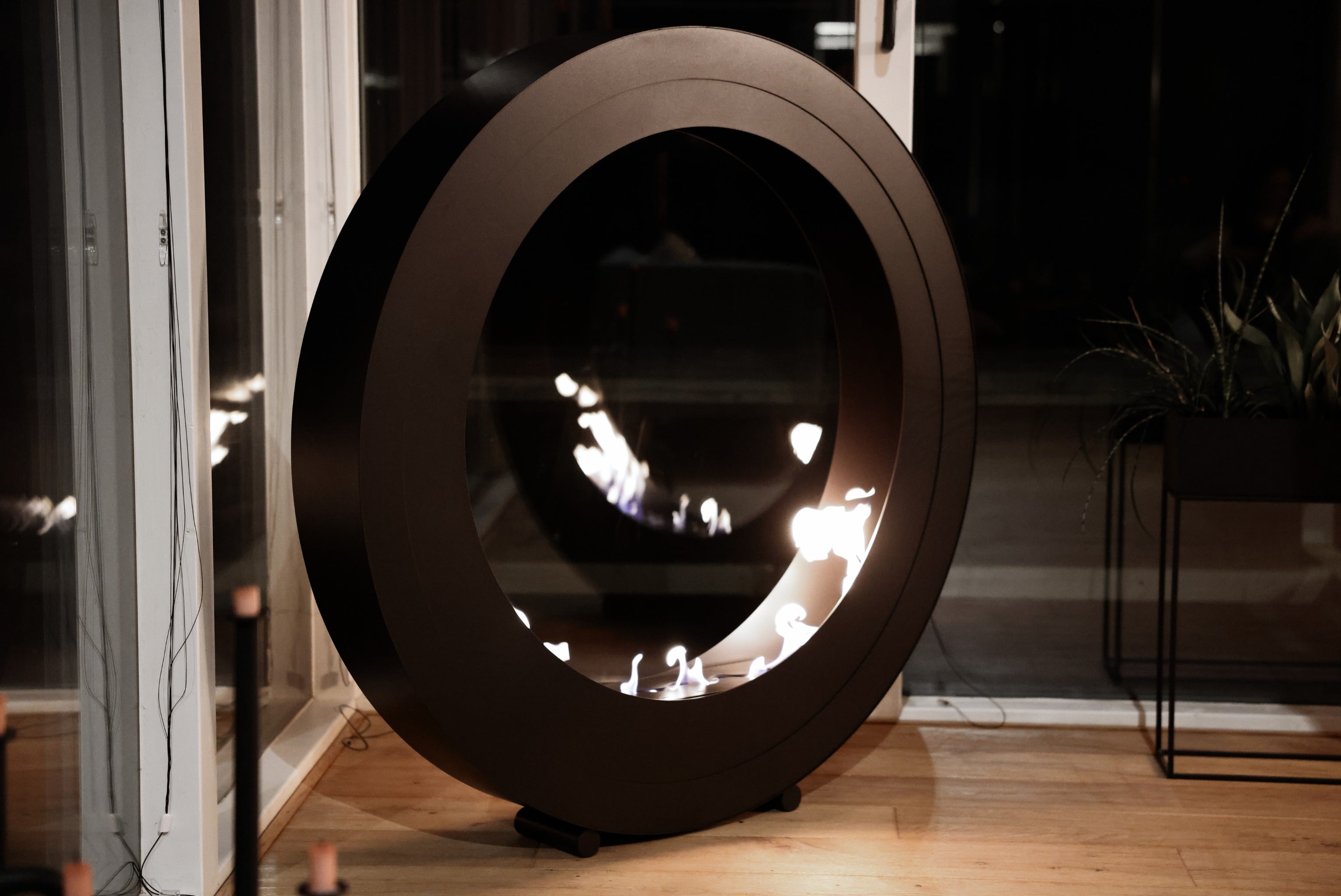 Image of Madelon Freestanding Fireplace D140 cm