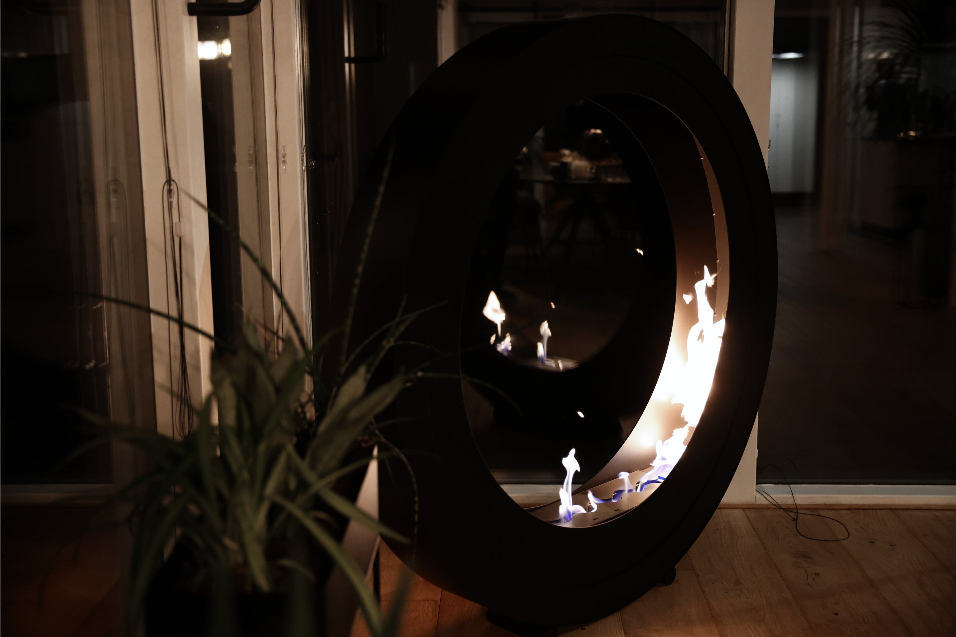 Image of Madelon Freestanding Fireplace D140 cm