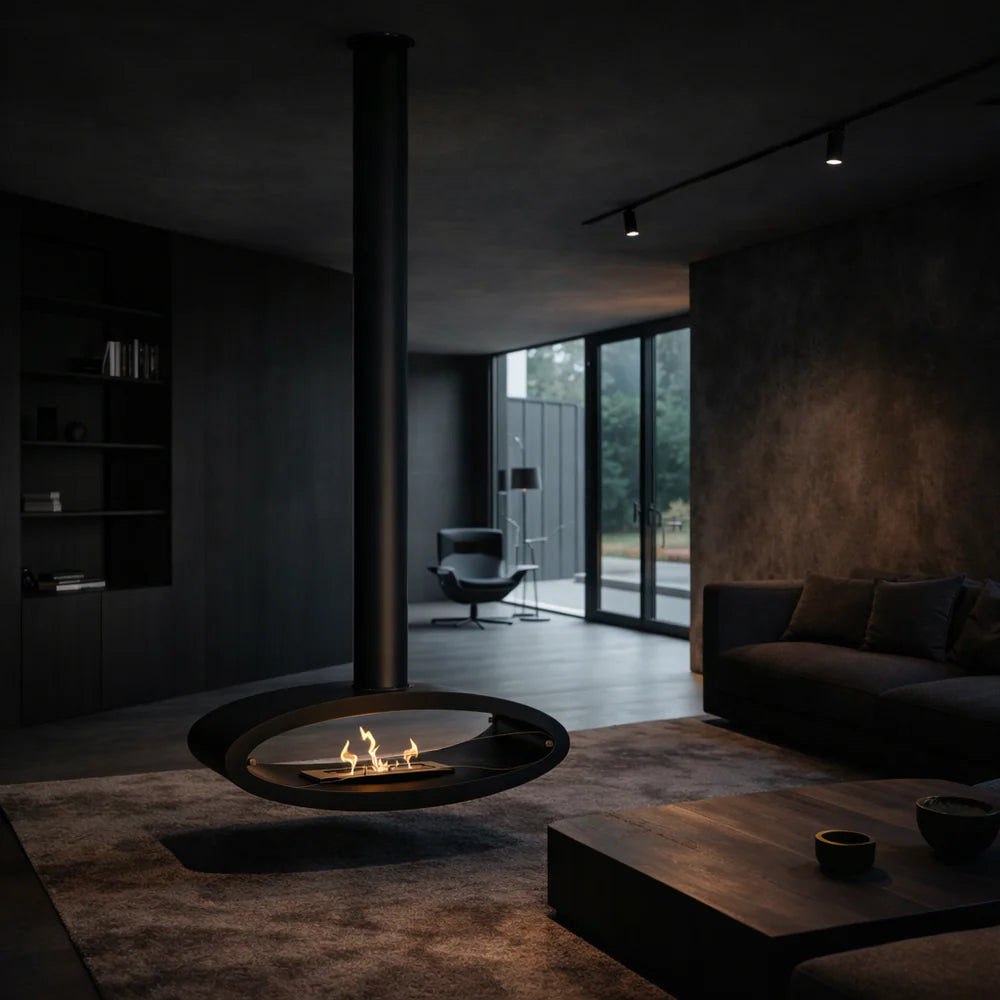 Image of Malema Bio Ethanol Ceiling Fireplace 112 cm