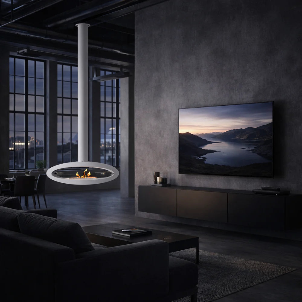 Image of Malema Bio Ethanol Ceiling Fireplace 112 cm