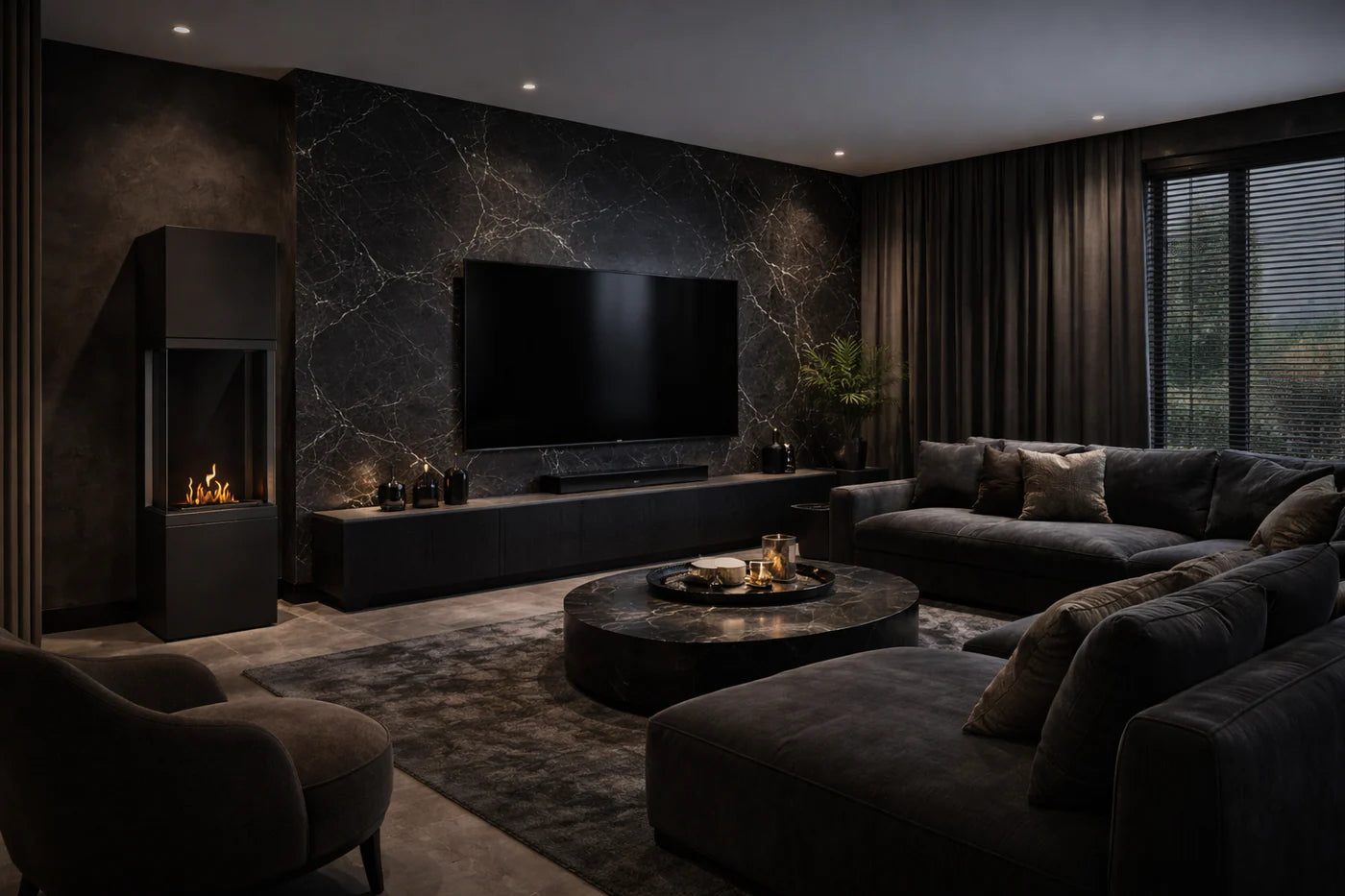 Image of Mavellino Freestanding Fireplace