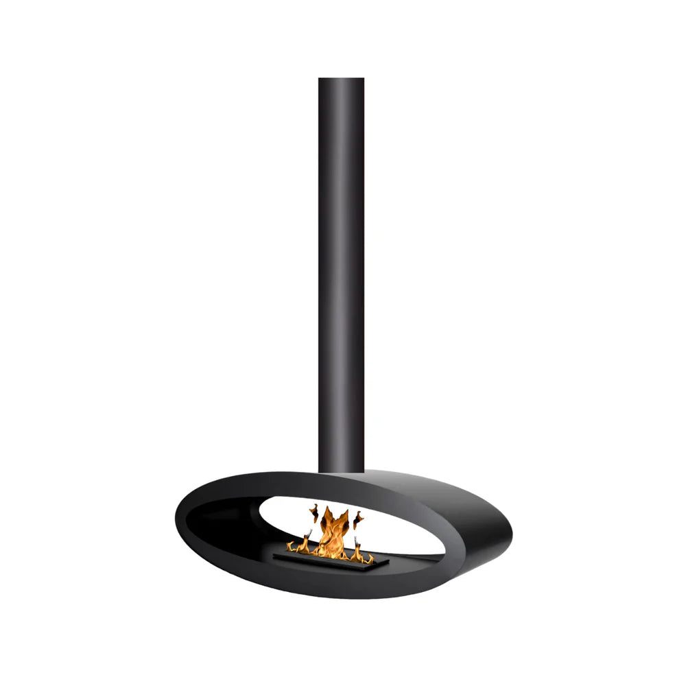 Meru Tube Bio Ethanol Ceiling Fireplace 112 cm