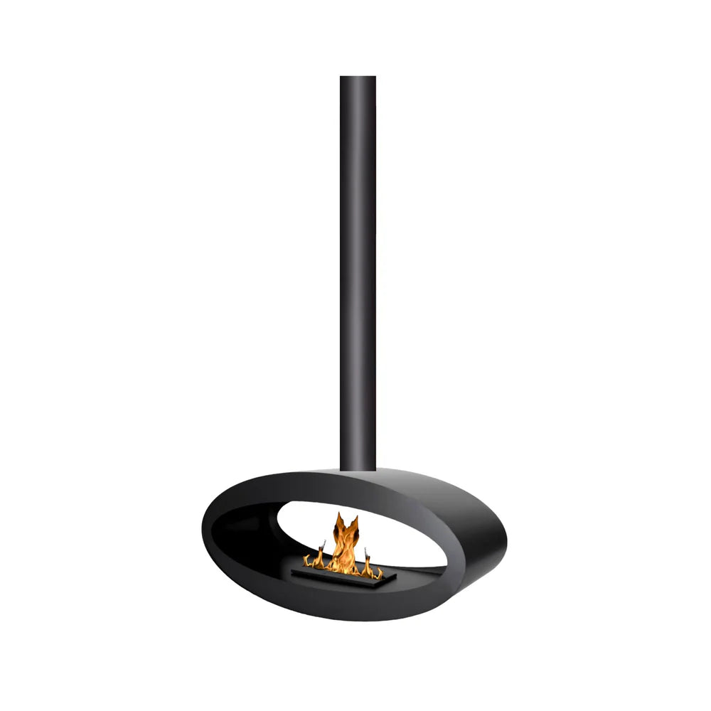 Meru Tube Bio Ethanol Ceiling Fireplace 80 cm