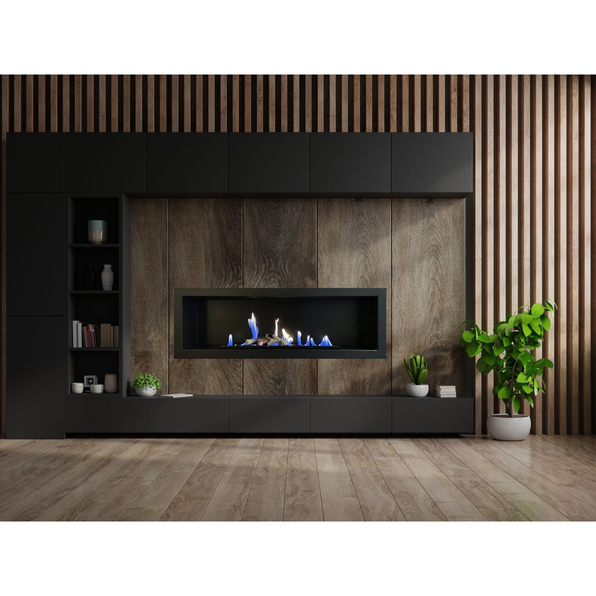 Selected Wall Fireplace 120 cm