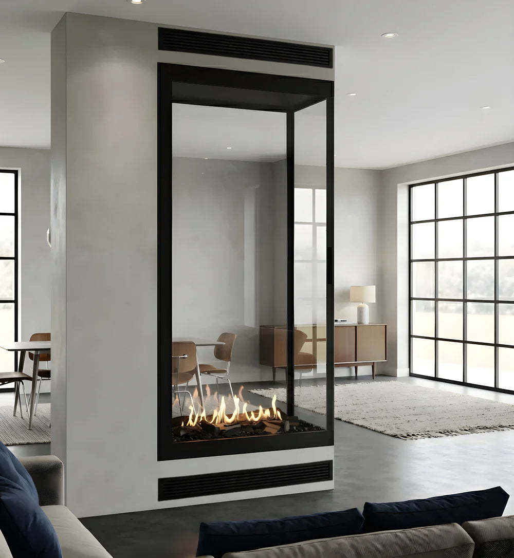 Saint Roomdivider with Full Glass 80 x 140 cm