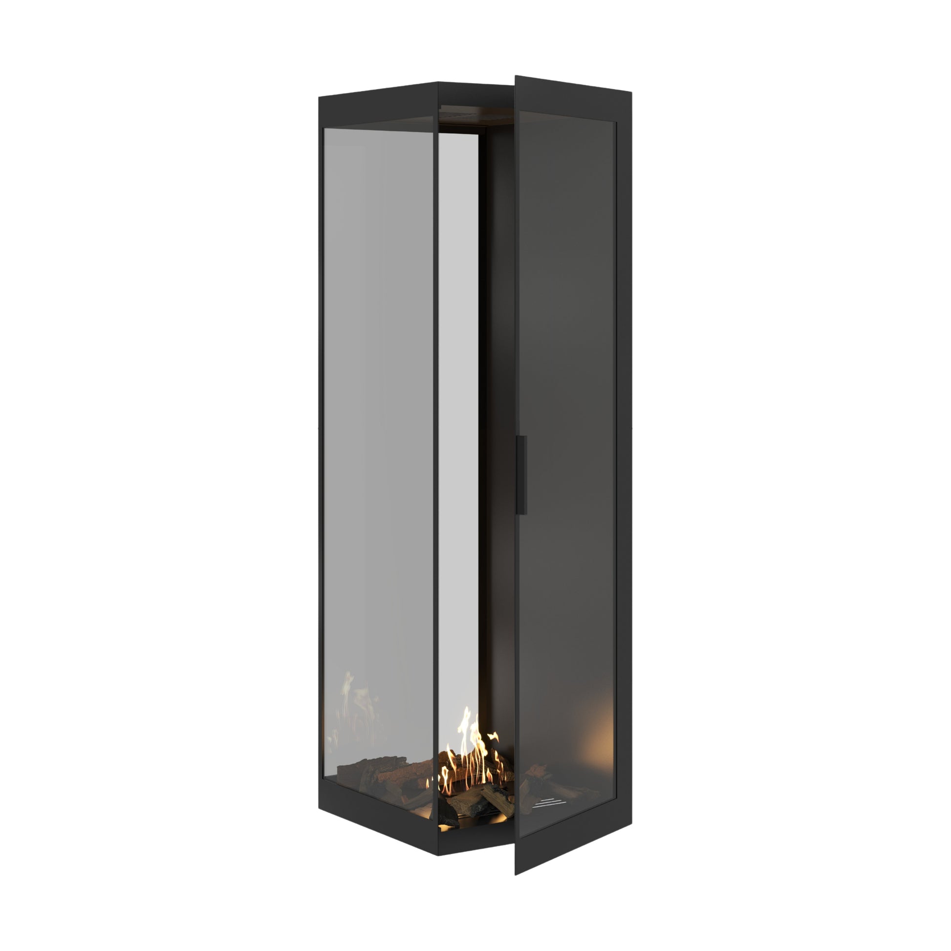 Saint Roomdivider with Full Glass 50 x 160 cm