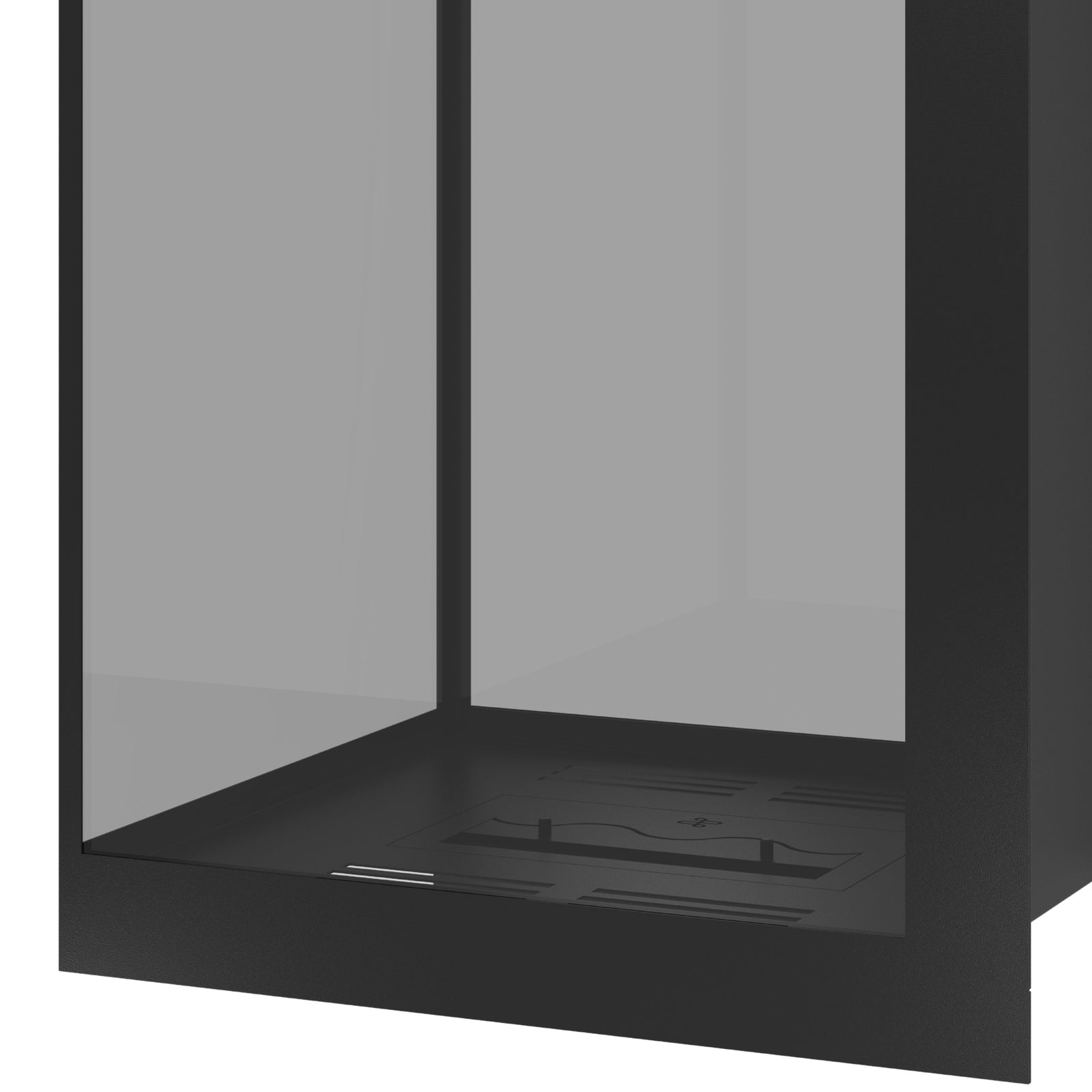 Saint Roomdivider with Full Glass 60 x 100 cm
