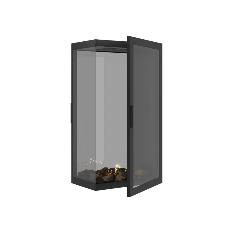Saint Roomdivider with Full Glass 60 x 100 cm
