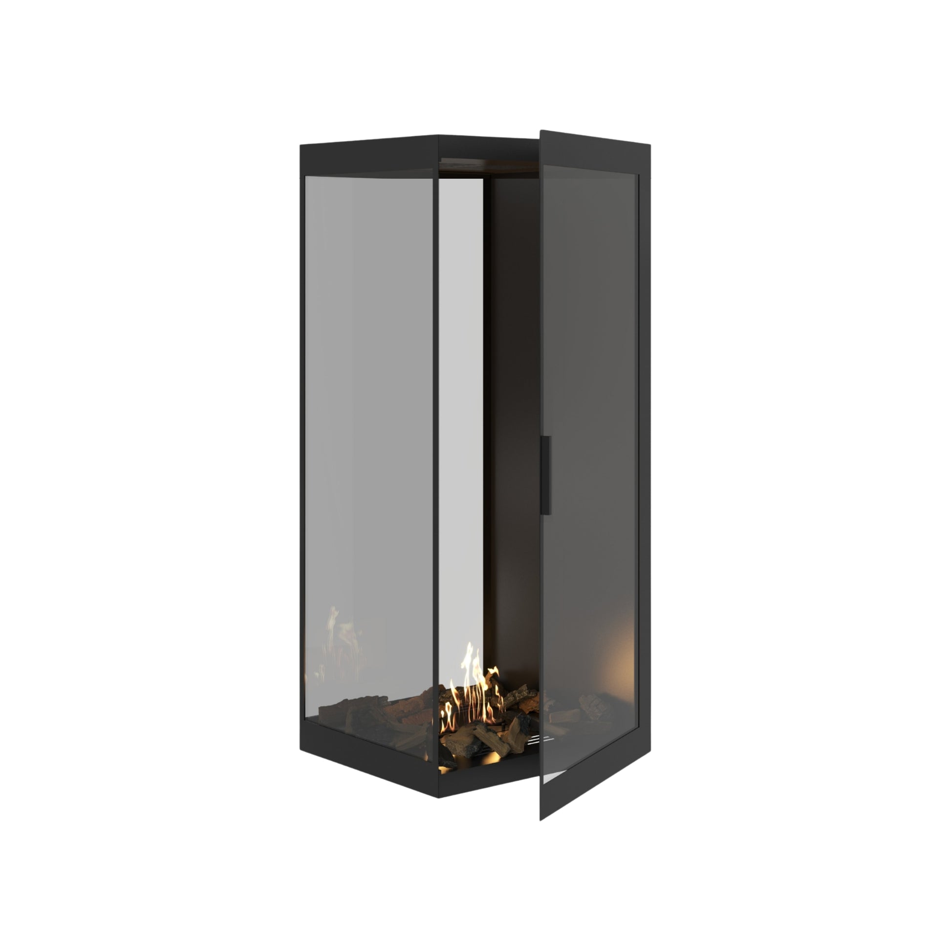 Saint Roomdivider with Full Glass 60 x 120 cm