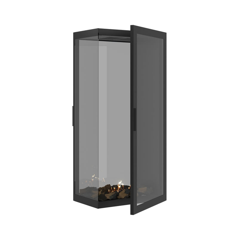 Saint Roomdivider with Full Glass 60 x 140 cm