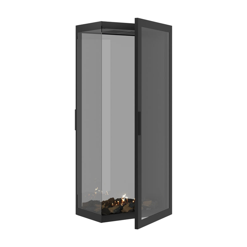 Saint Roomdivider with Full Glass 60 x 160 cm