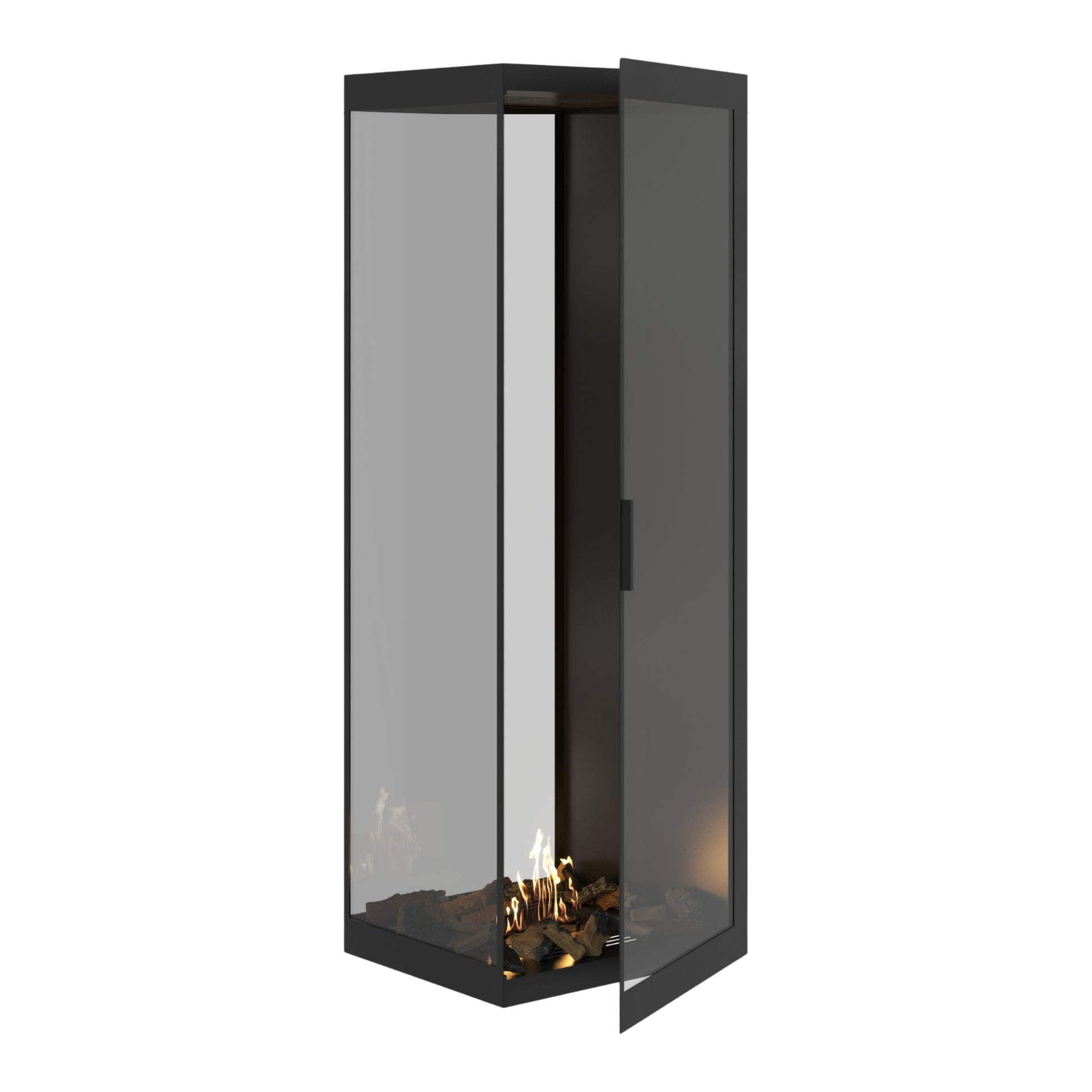 Saint Roomdivider with Full Glass 60 x 180 cm