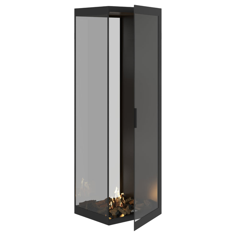 Saint Roomdivider with Full Glass 60 x 200 cm