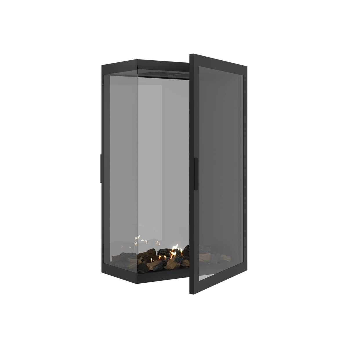 Saint Roomdivider with Full Glass 70 x 100 cm