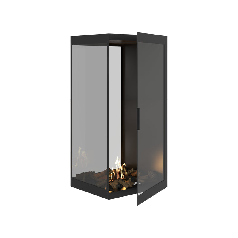 Saint Roomdivider with Full Glass 70 x 120 cm