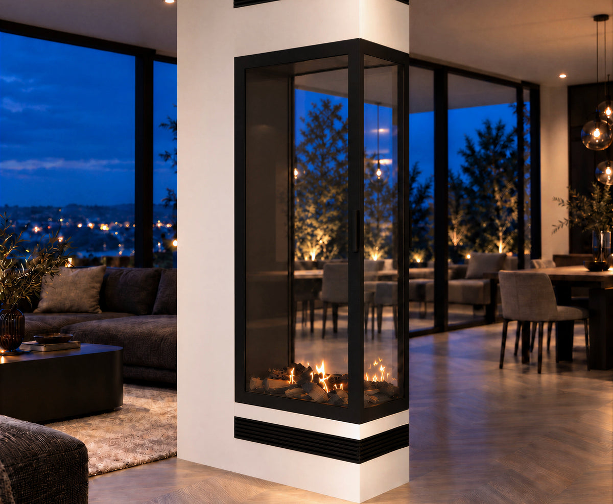 Saint Roomdivider with Full Glass 70 x 160 cm