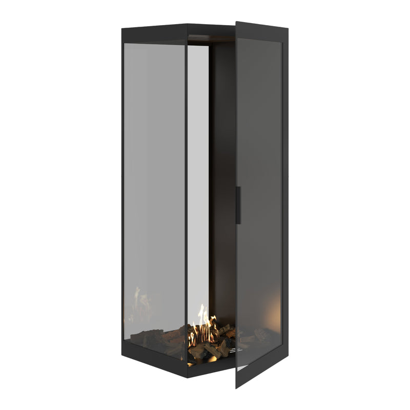 Saint Roomdivider with Full Glass 70 x 180 cm