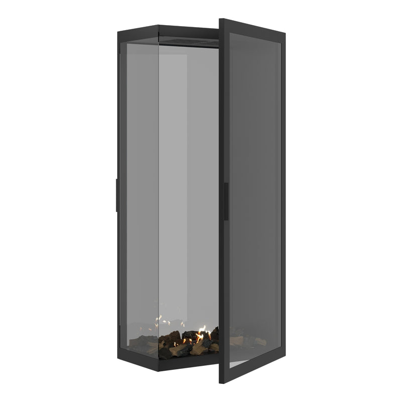 Saint Roomdivider with Full Glass 70 x 180 cm