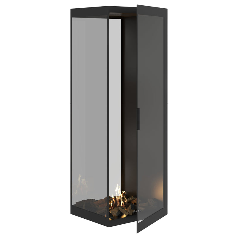 Saint Roomdivider with Full Glass 70 x 200 cm