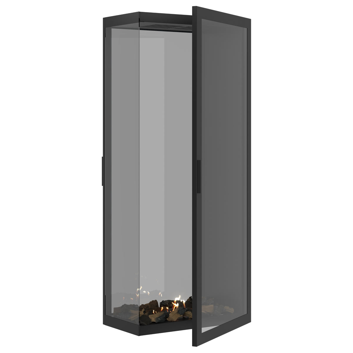Saint Roomdivider with Full Glass 70 x 200 cm