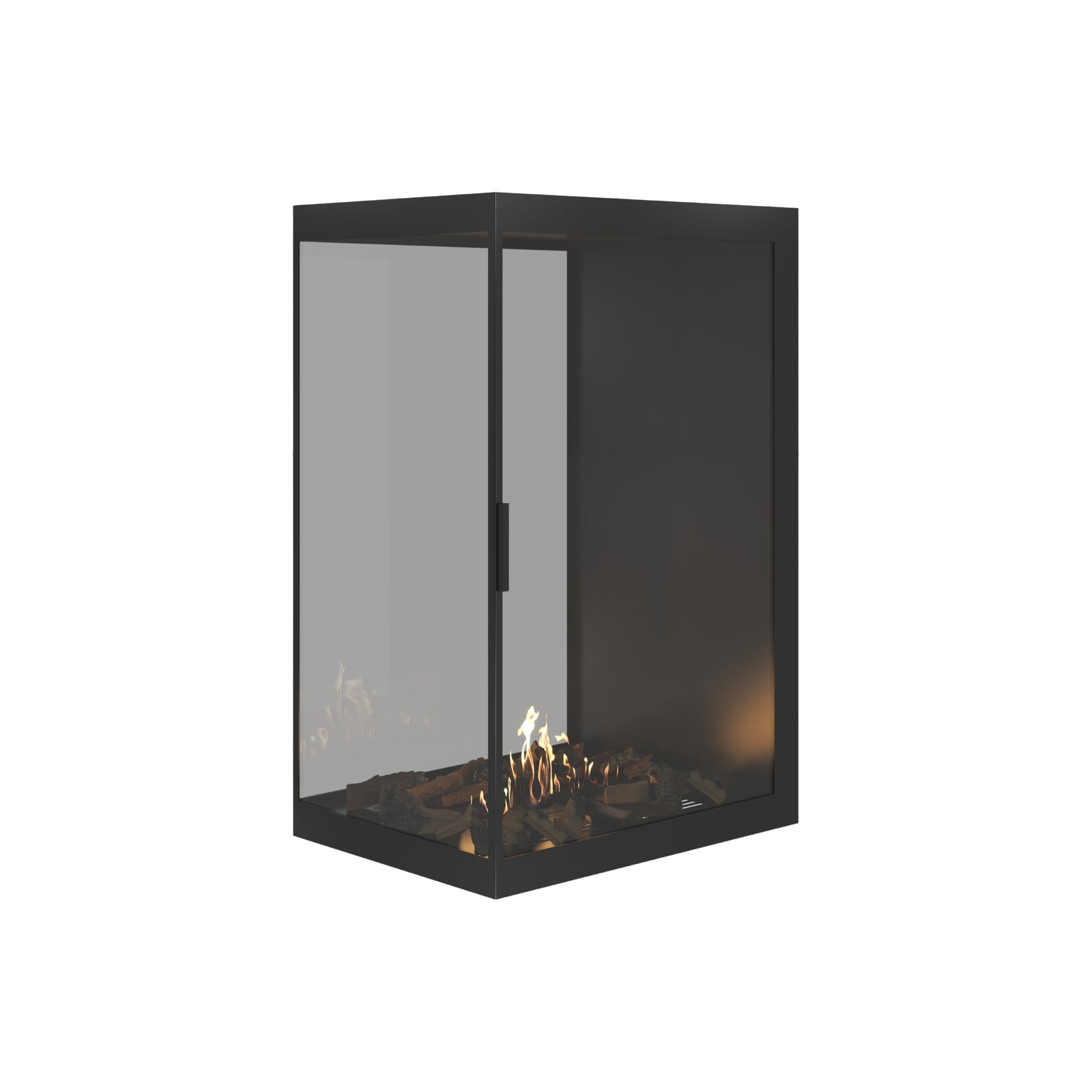 Saint Roomdivider with Full Glass 80 x 100 cm