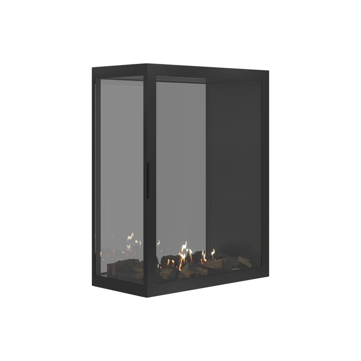 Saint Roomdivider with Full Glass 80 x 100 cm
