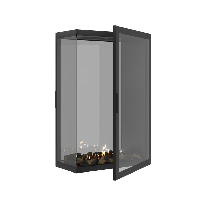 Saint Roomdivider with Full Glass 80 x 120 cm