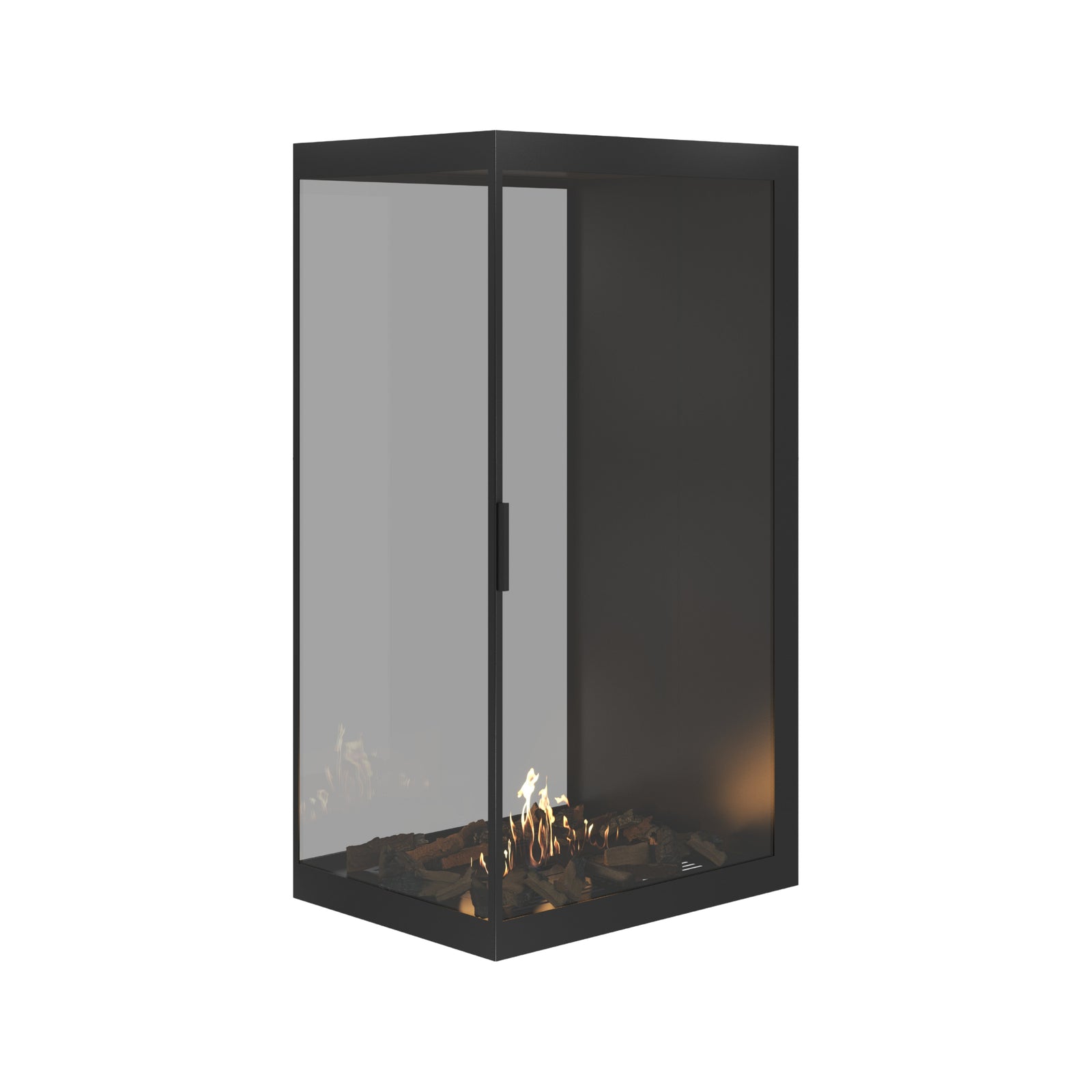 Saint Roomdivider with Full Glass 80 x 140 cm