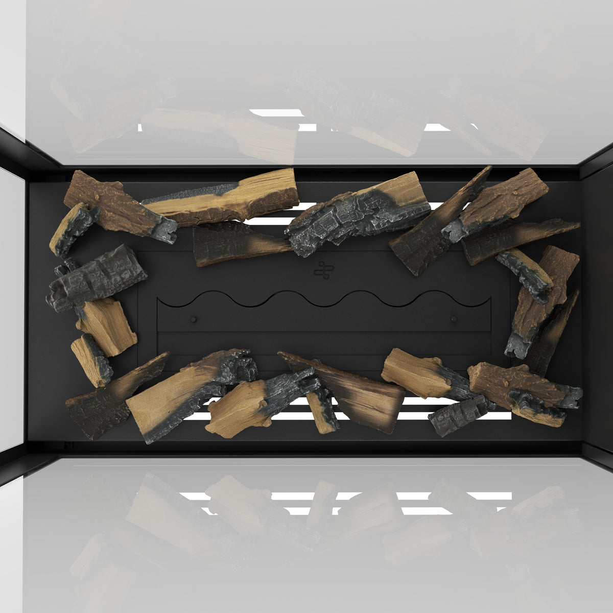 Saint Roomdivider with Full Glass 80 x 160 cm