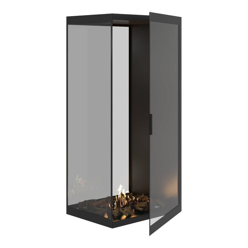 Saint Roomdivider with Full Glass 80 x 180 cm