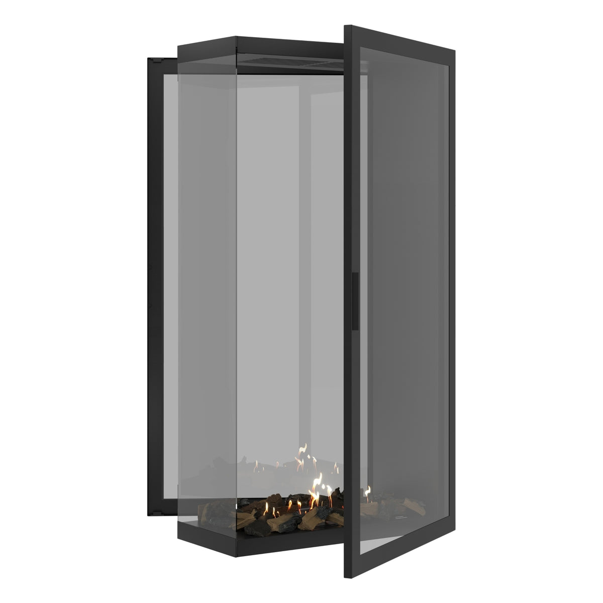 Saint Roomdivider with Full Glass 80 x 180 cm