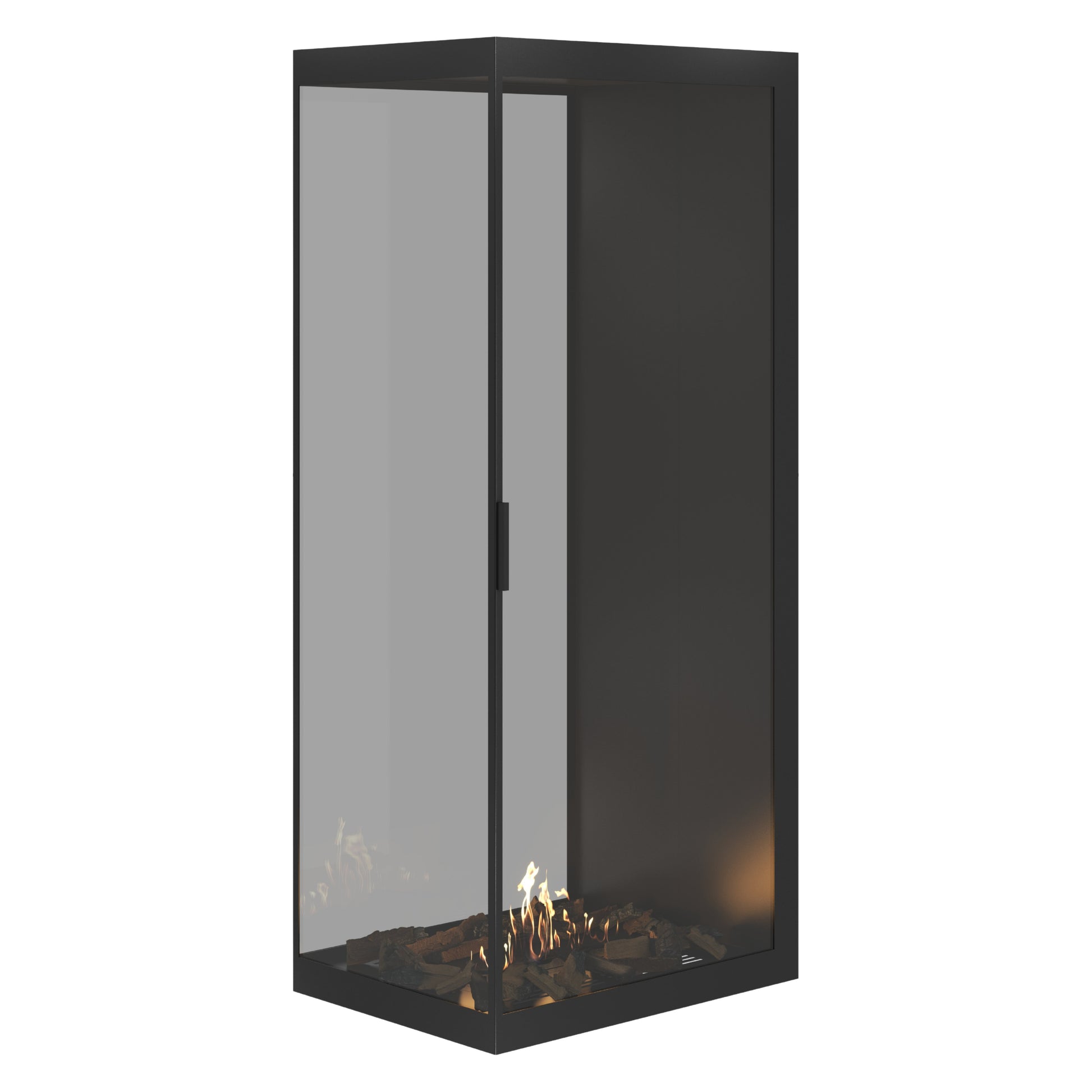 Saint Roomdivider with Full Glass 80 x 200 cm