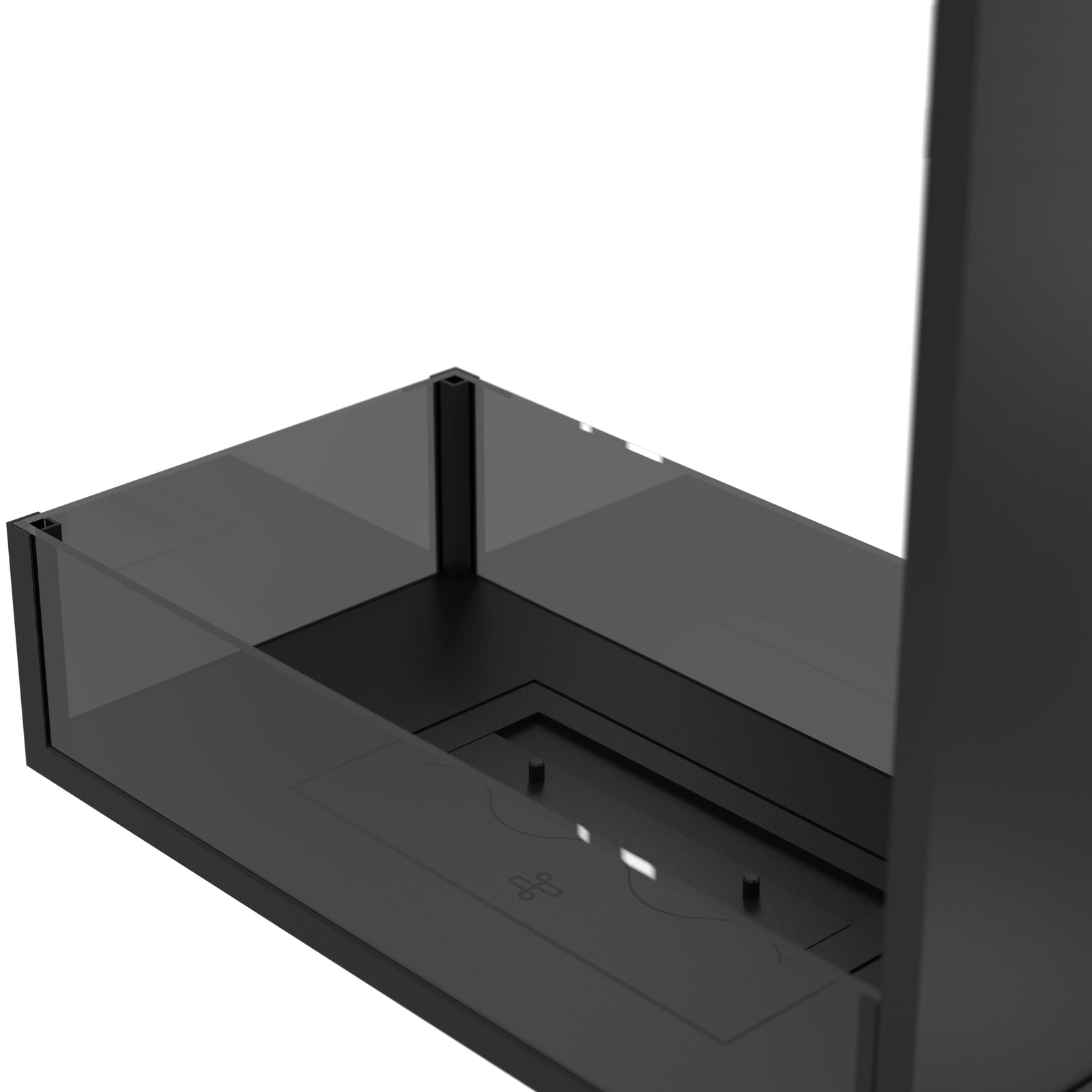 Saint Roomdivier Vertical Built-in Fireplace 60 x 100 cm