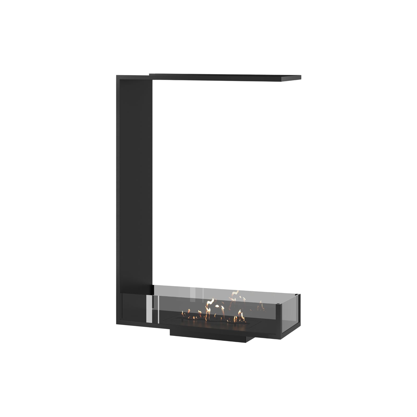 Saint Roomdivier Vertical Built-in Fireplace 70 x 100 cm